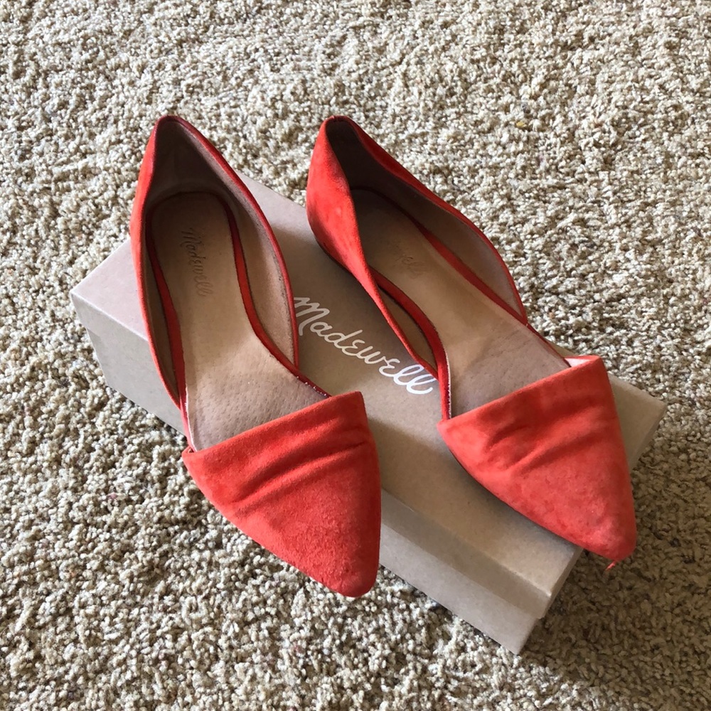 MADEWELL Lydia flat in suede